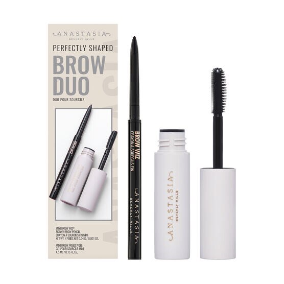 KIT PERFECTLY SHAPED BROW DUO DARKBROWN